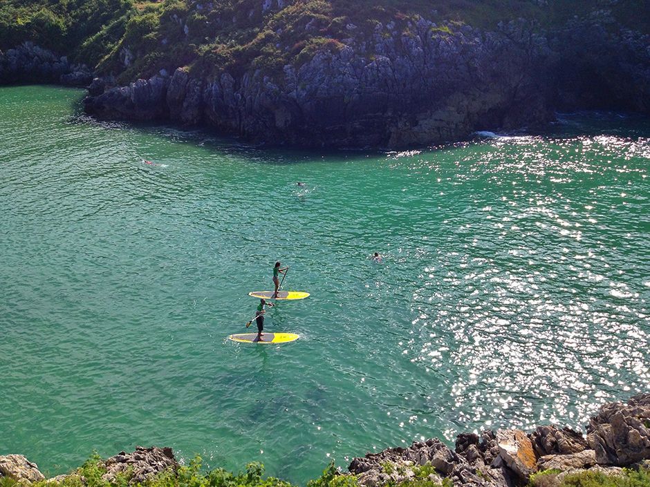Paddle Surf con Escuela Asturiana de Surf